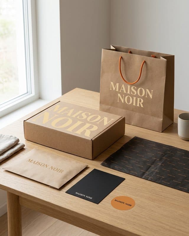 Упаковка бренда MAISON NOIR — настроение «Полночь»
