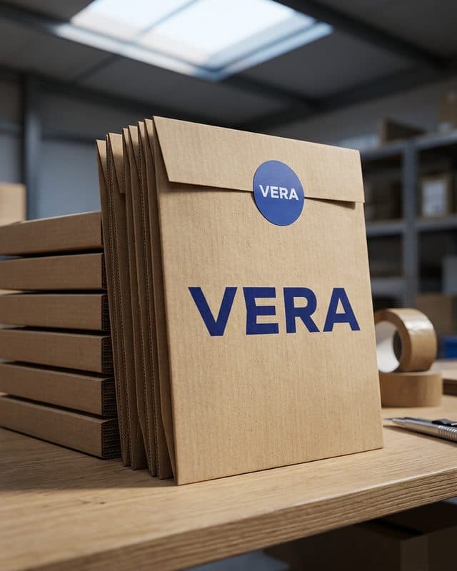 Упаковка бренда VERA — настроение «Сапфир»